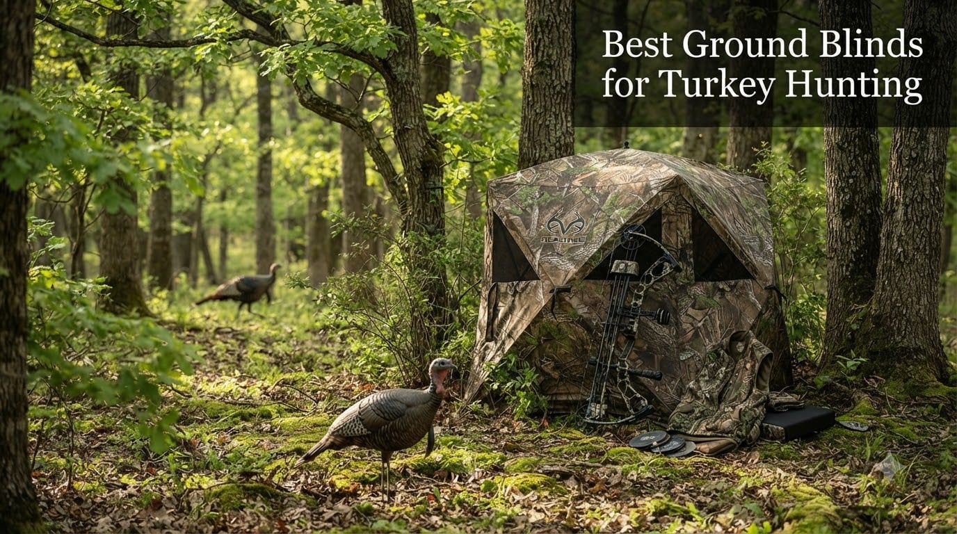 Best Ground Blinds for Turkey Hunting
