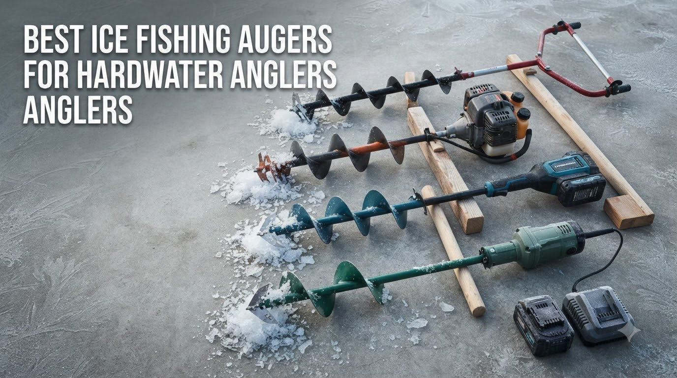 Best Ice Fishing Augers for Hardwater Anglers