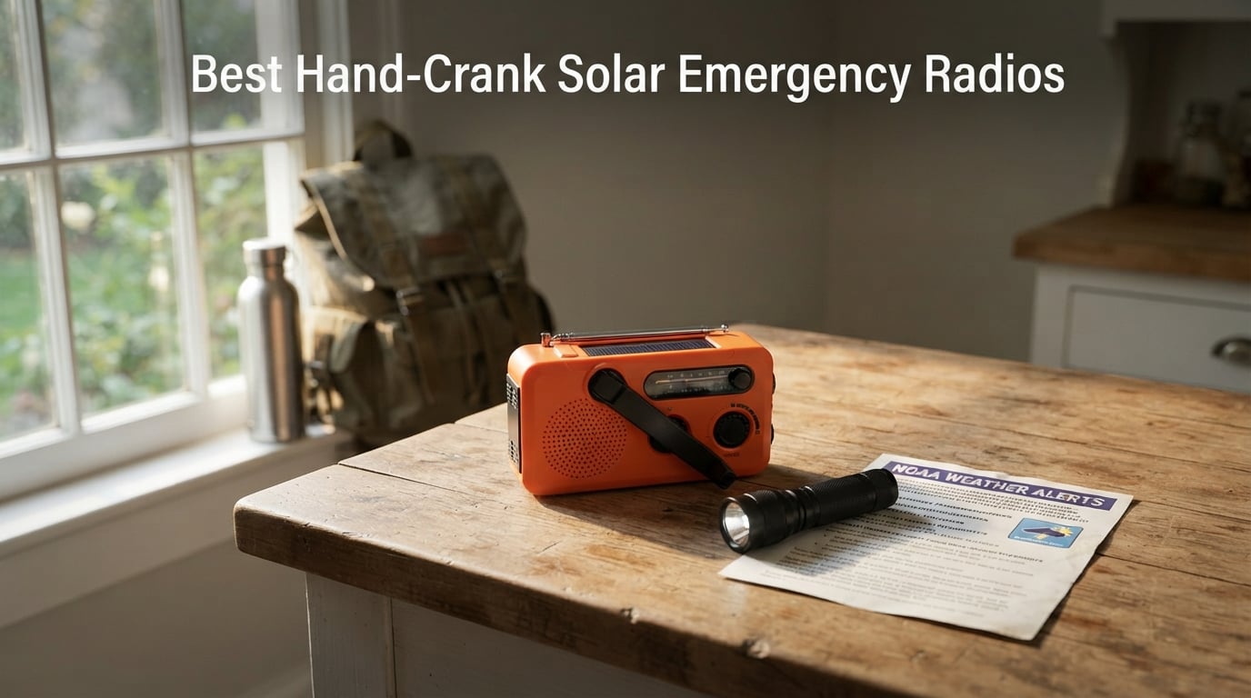 Best Hand-Crank Solar Emergency Radios
