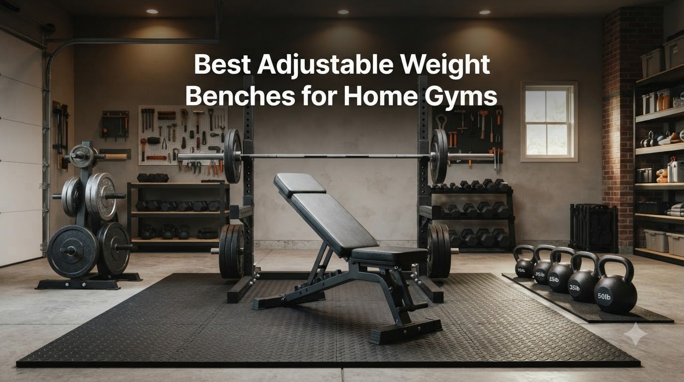 Best Adjustable Weight Benches for Home Gyms