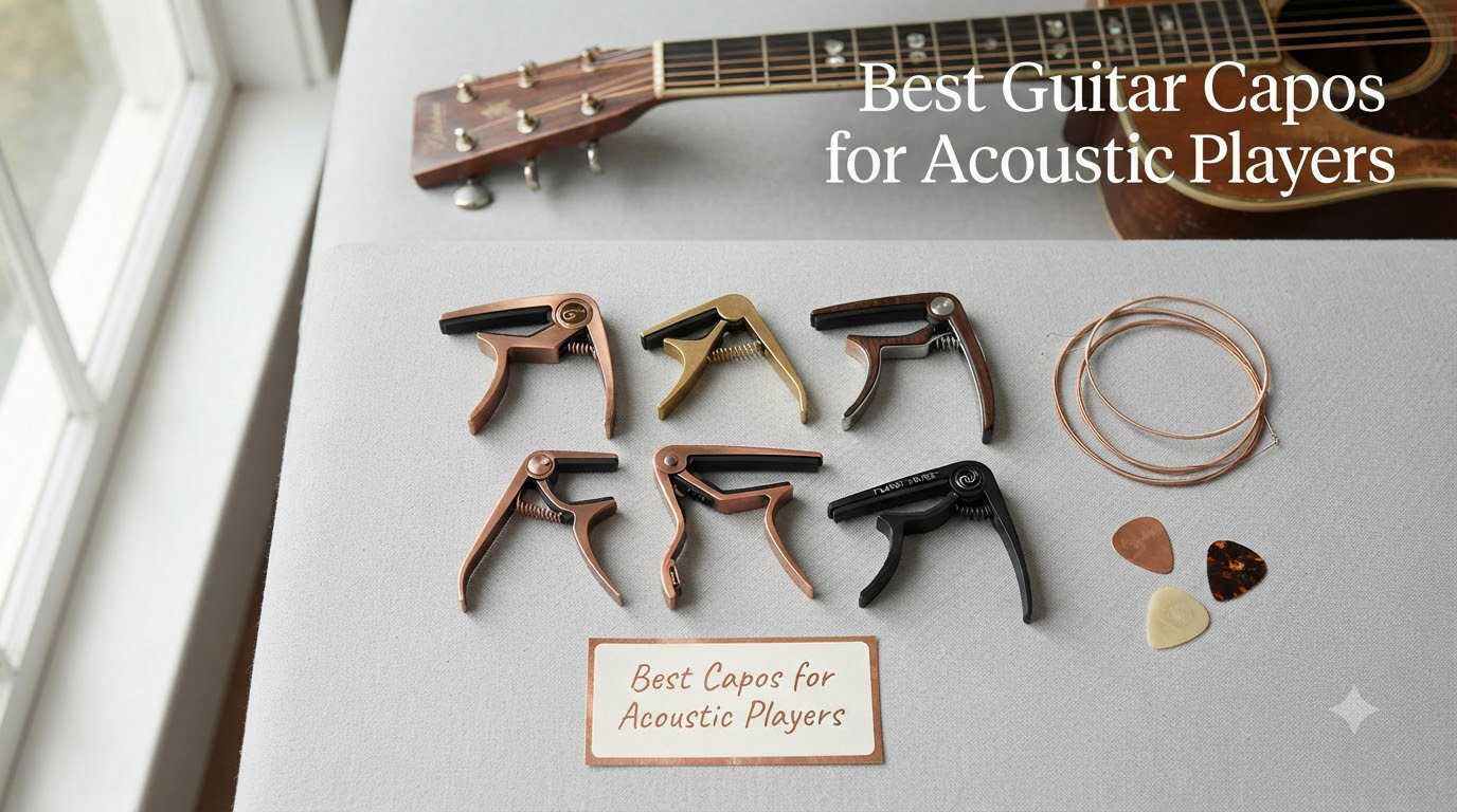 Best Guitar Capos for Acoustic Players