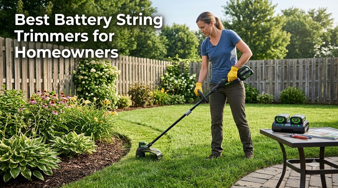 Best Battery String Trimmers for Homeowners
