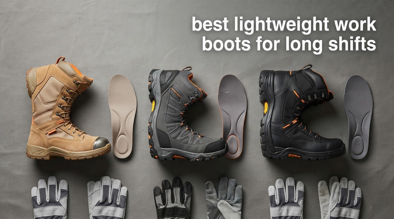 best lightweight work boots for long shifts