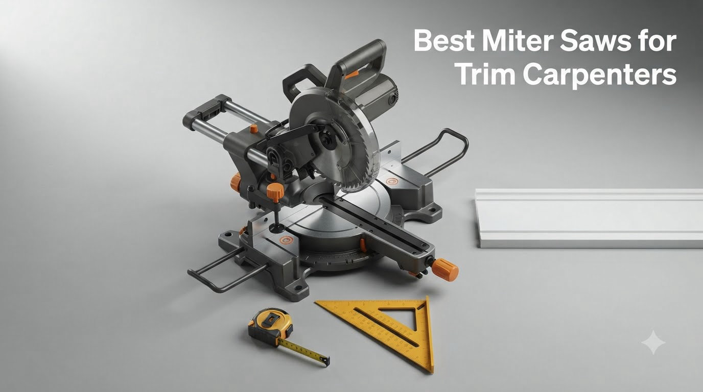 Best Miter Saws for Trim Carpenters