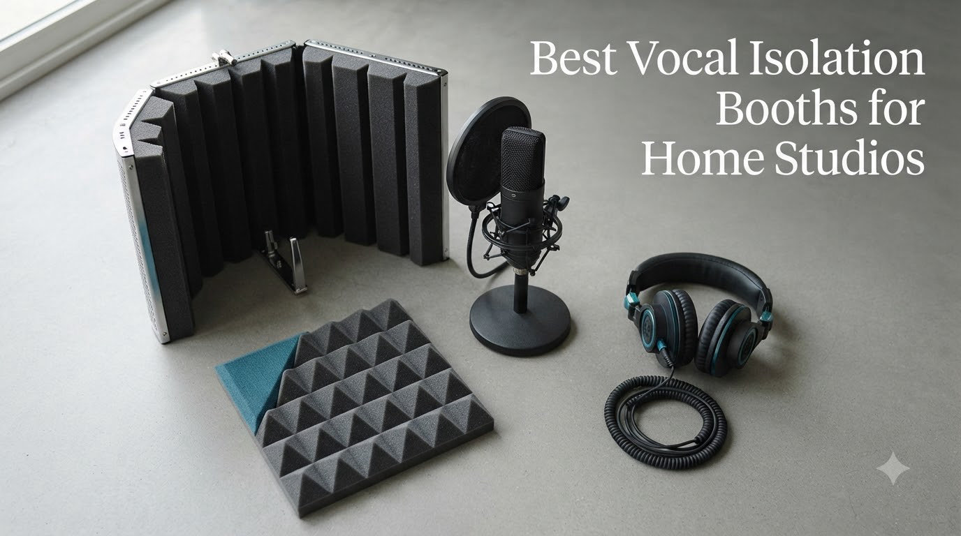 Best Vocal Isolation Booths for Home Studios
