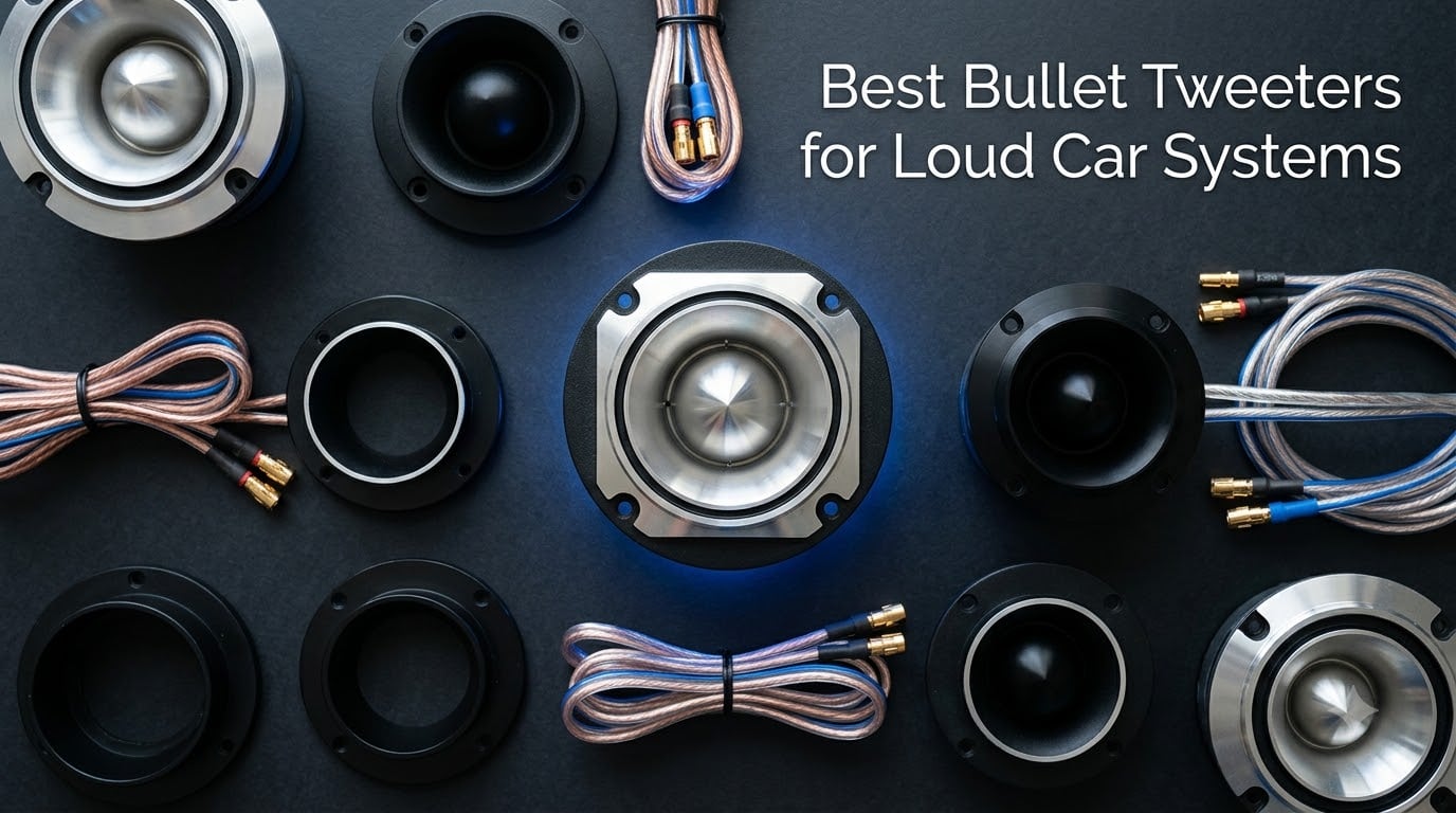 Best Bullet Tweeters for Loud Car Systems