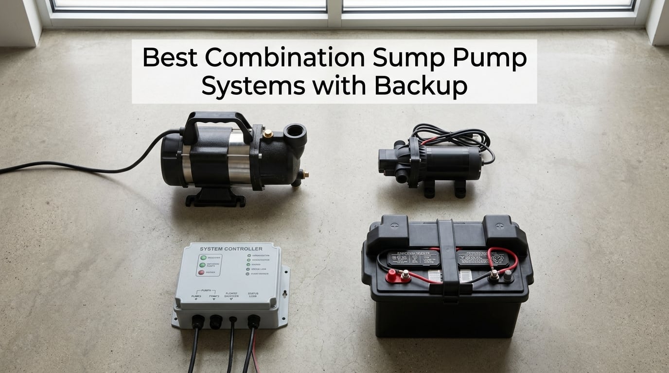 Best Combination Sump Pump Systems with Backup