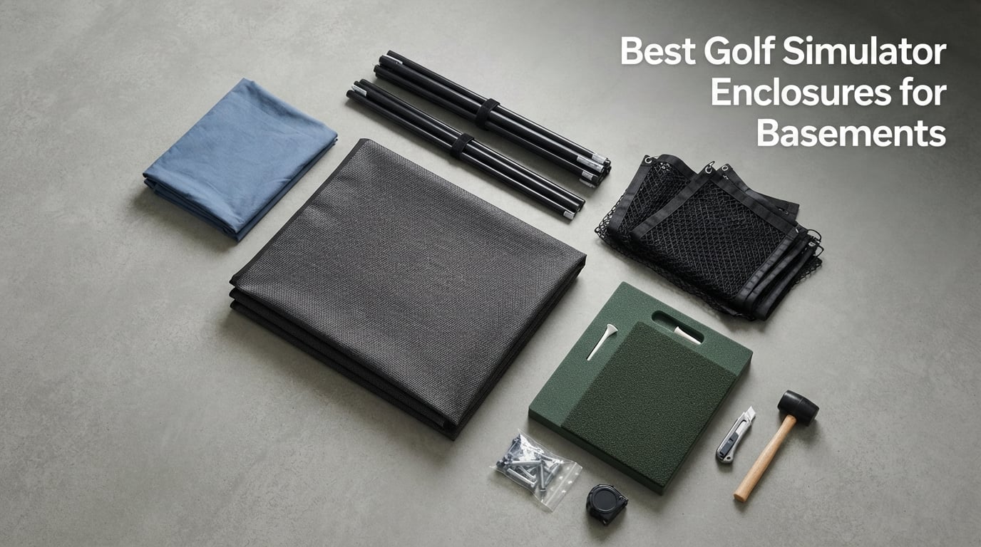 Best Golf Simulator Enclosures for Basements