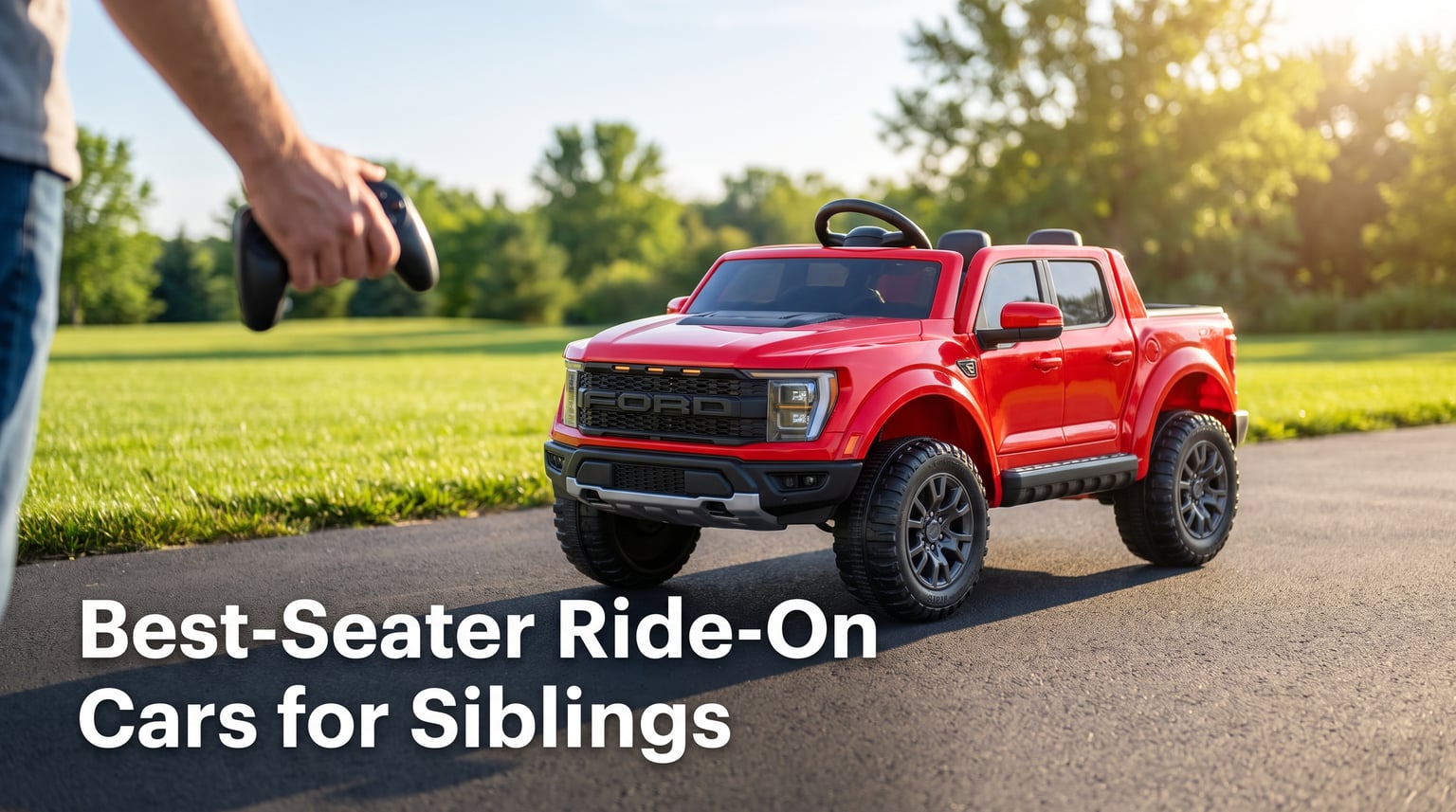 Best 2-Seater Ride-On Cars for Siblings