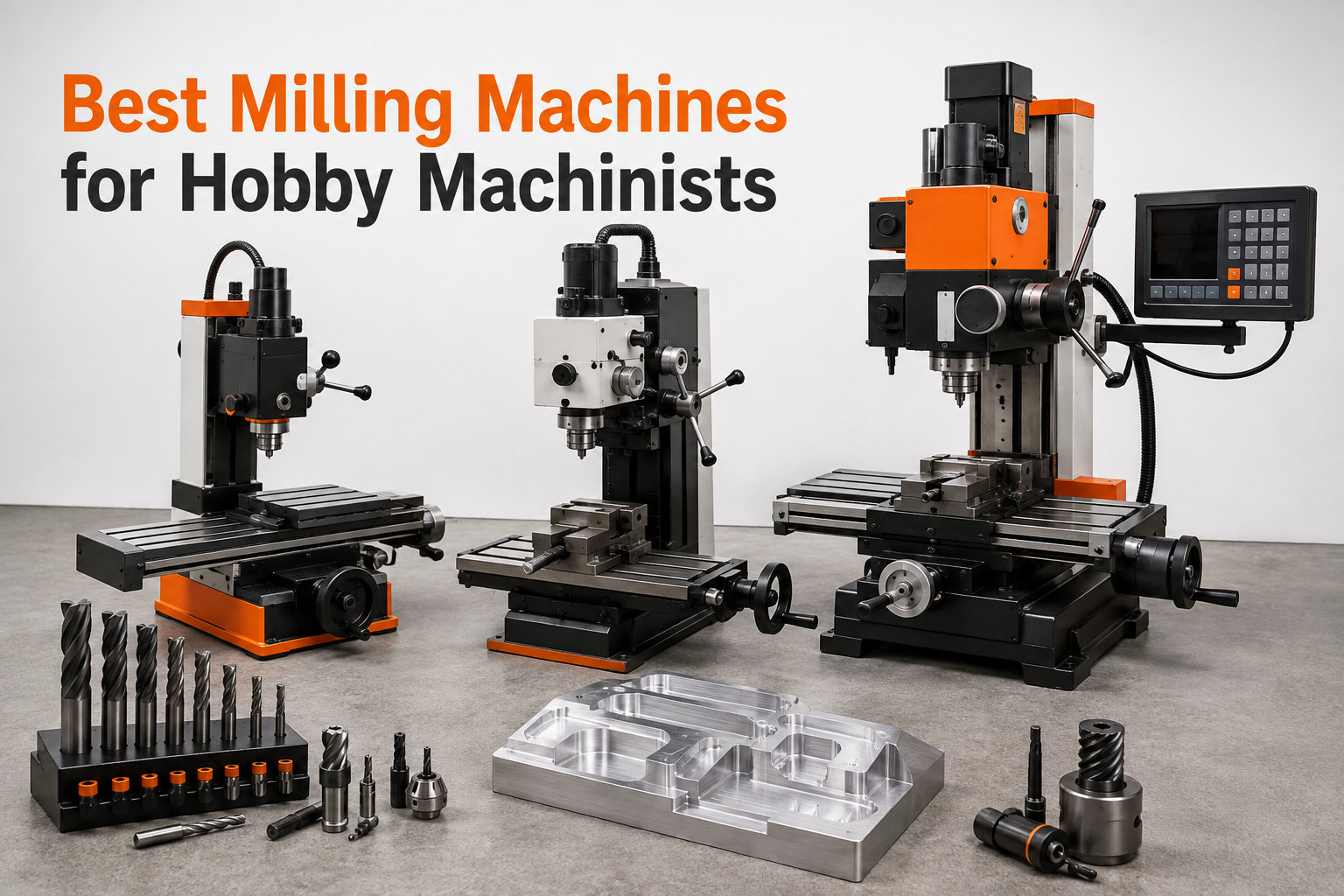 Best Milling Machines for Hobby Machinists