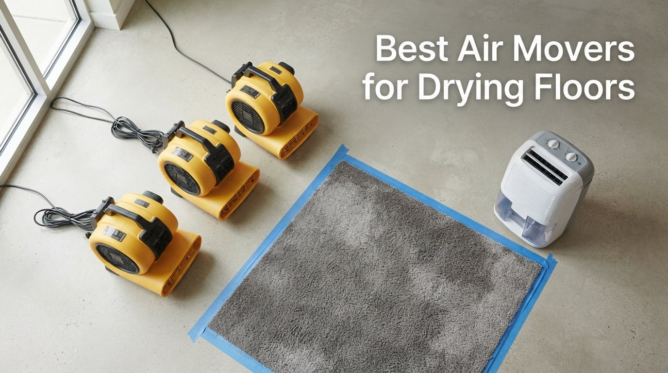 Best Air Movers for Drying Floors