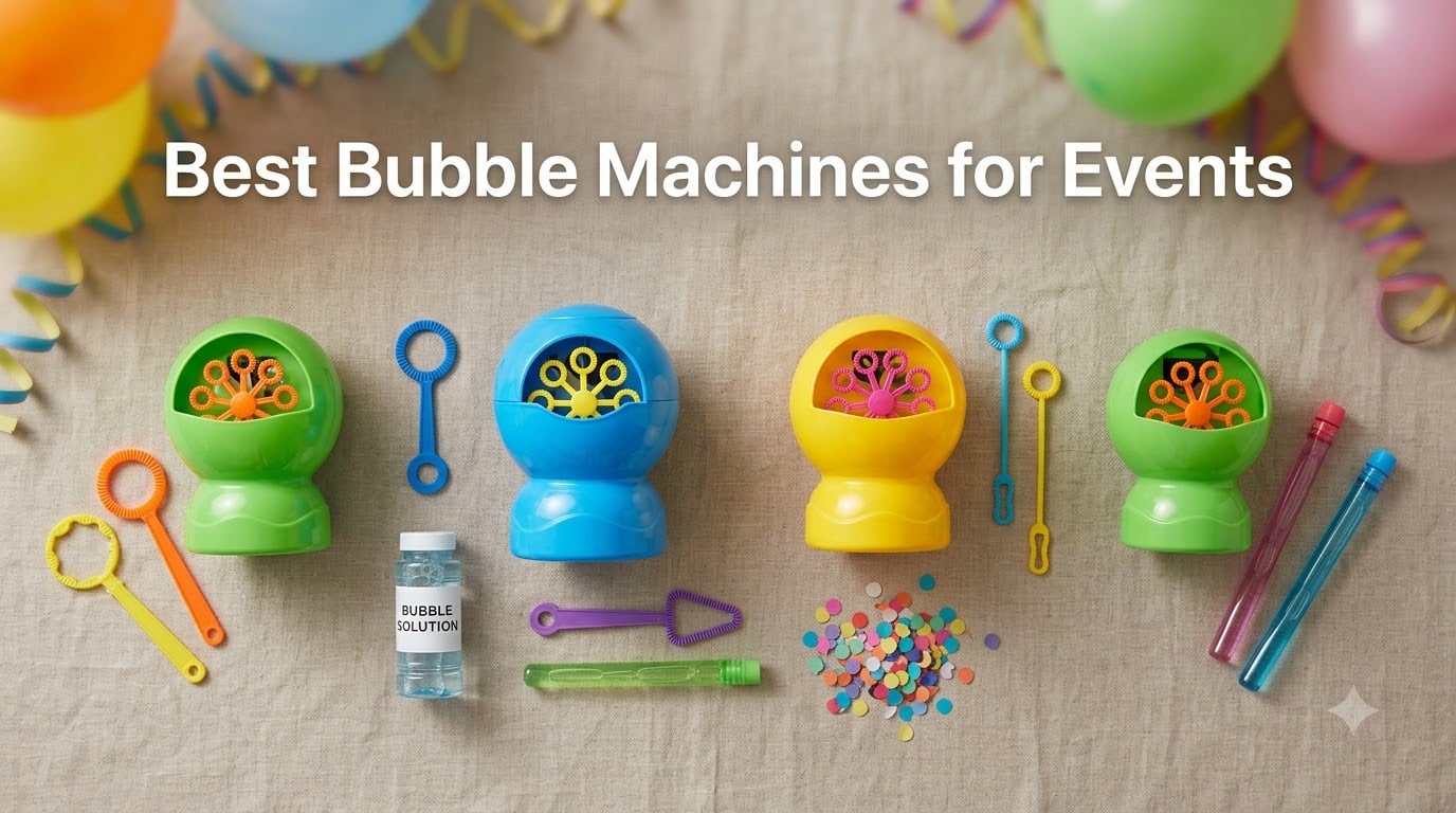 Best Bubble Machines for Events