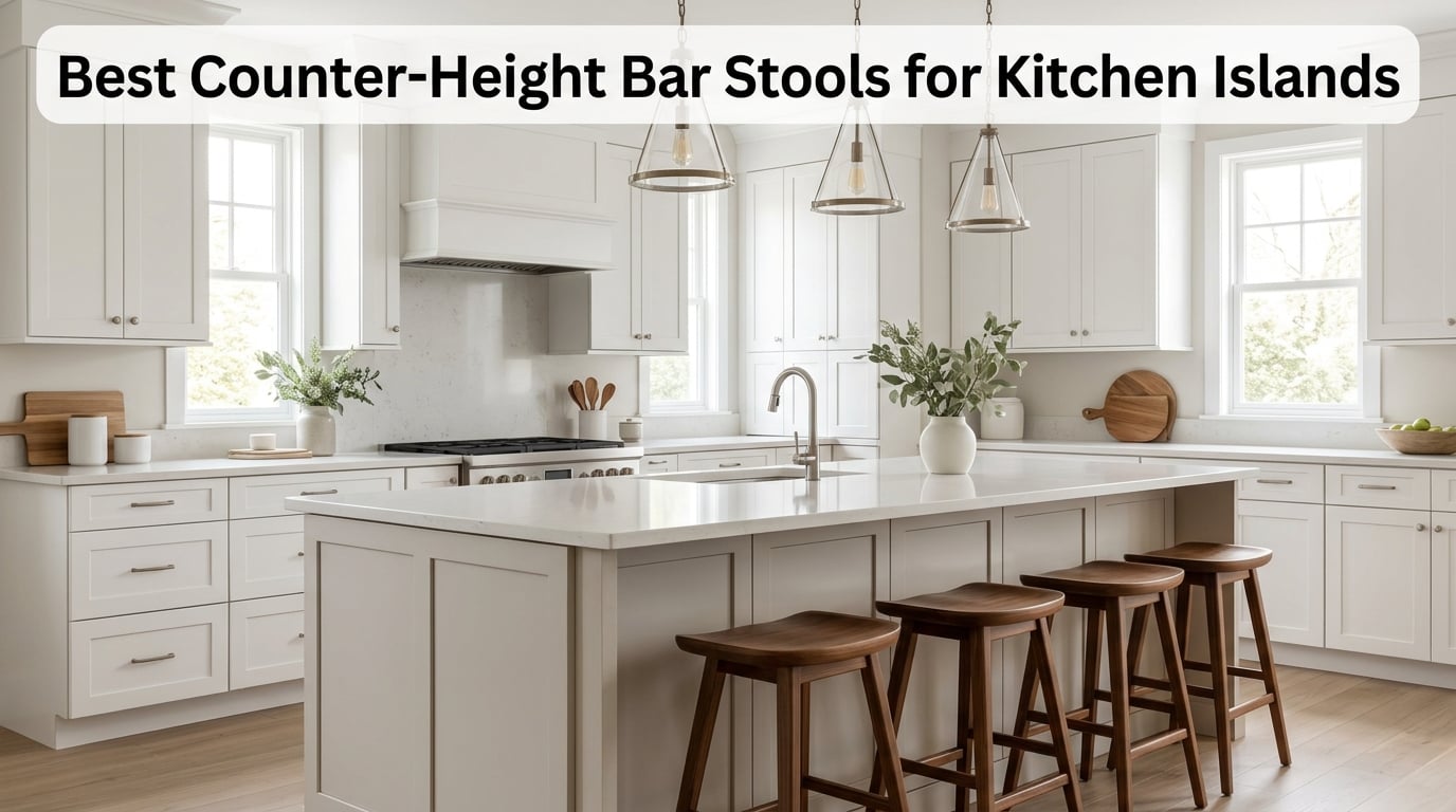 Best Counter-Height Bar Stools for Kitchen Islands
