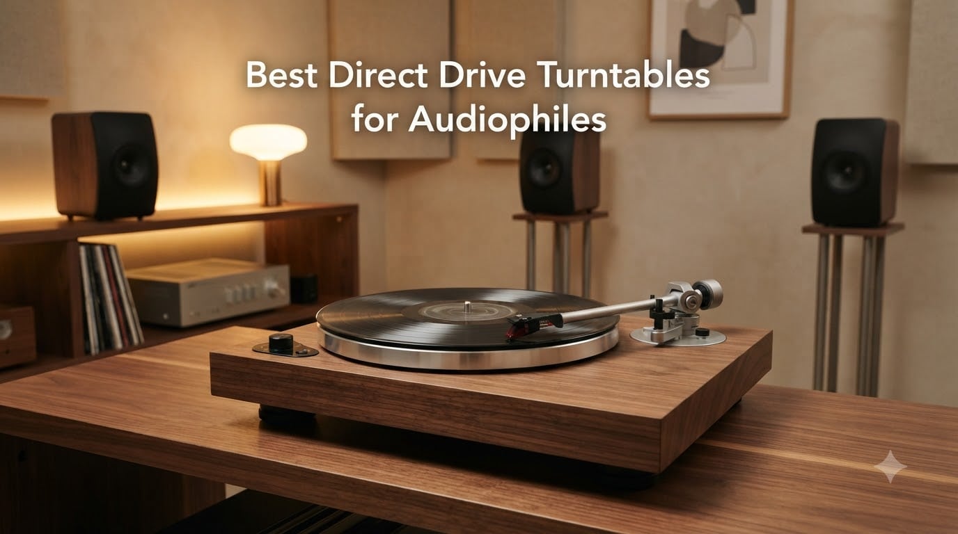 Best Direct Drive Turntables for Audiophiles