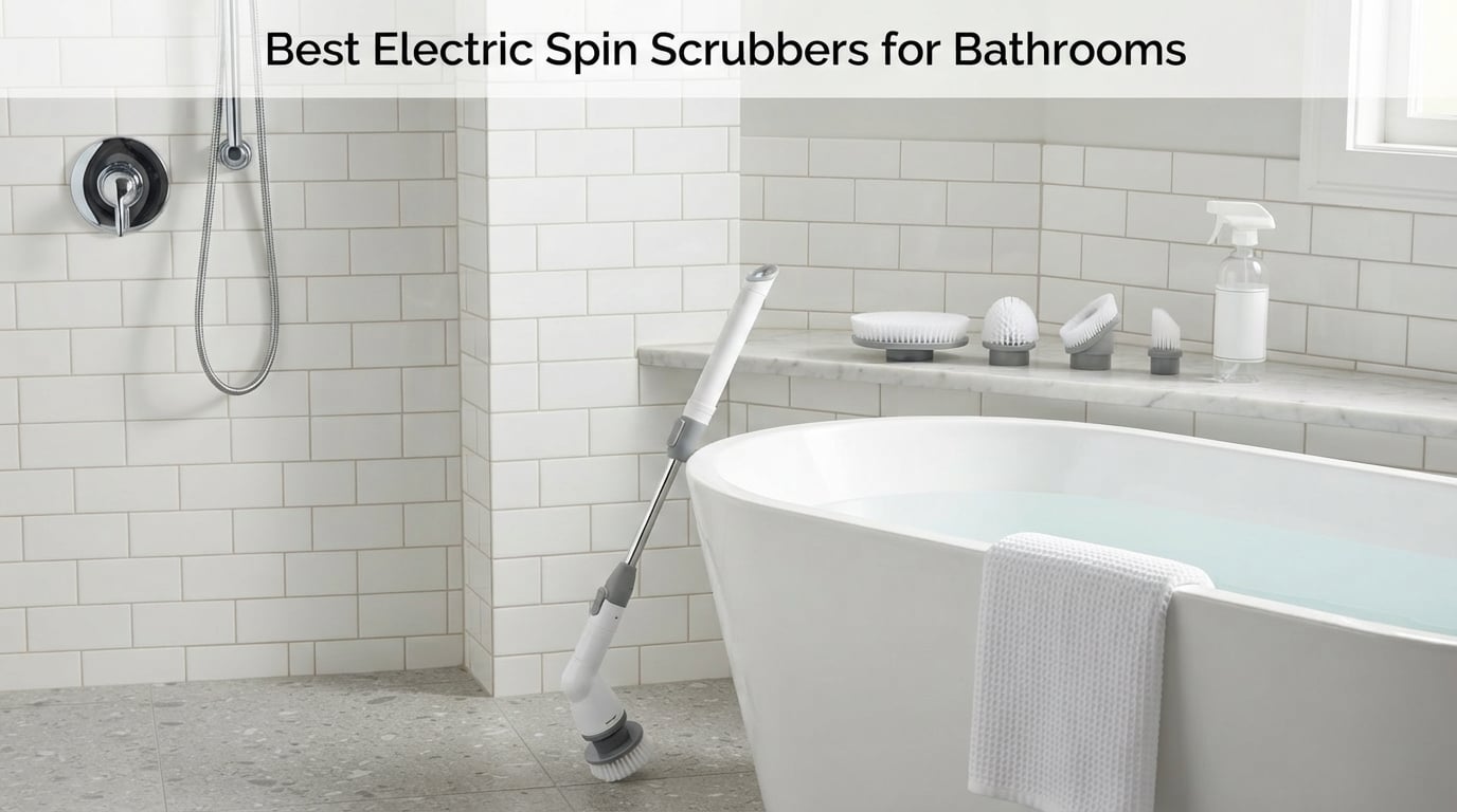 Best Electric Spin Scrubbers for Bathrooms