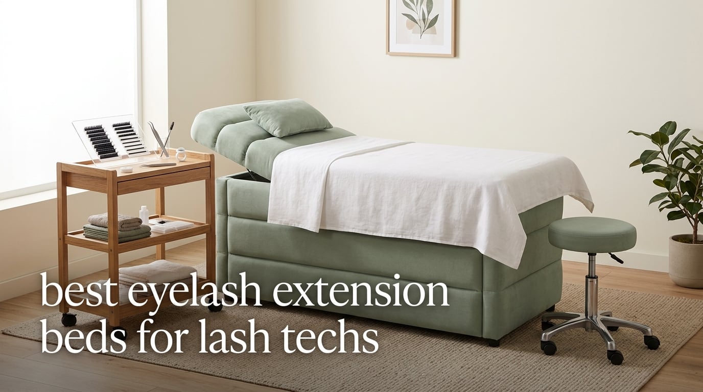 best eyelash extension beds for lash techs