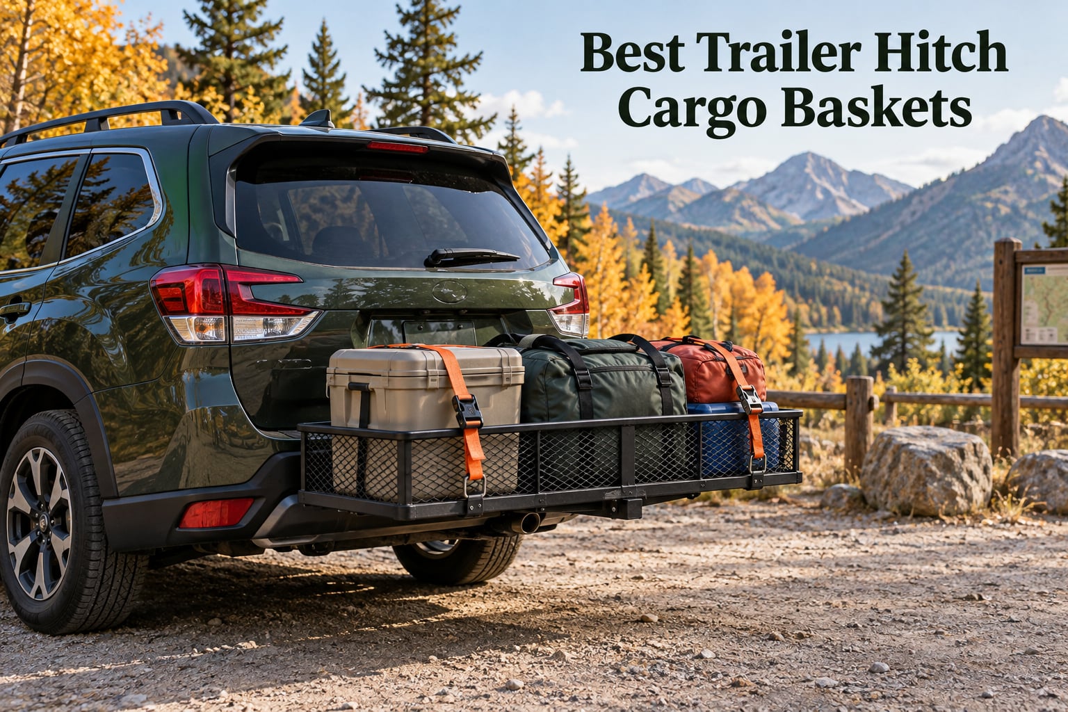 Best Trailer Hitch Cargo Baskets
