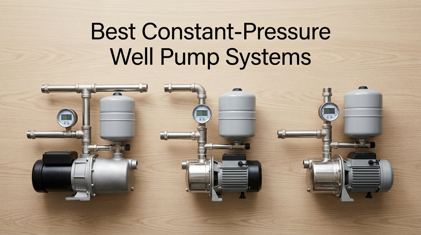 Best Constant-Pressure Well Pump Systems