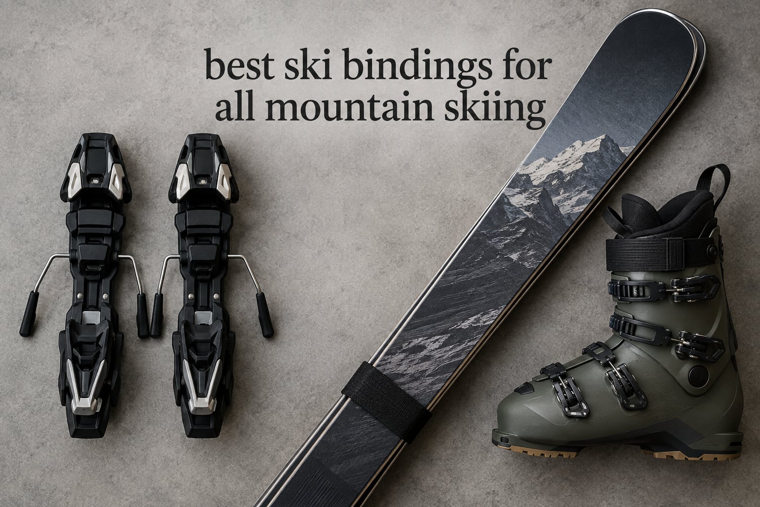best ski bindings for all mountain skiing