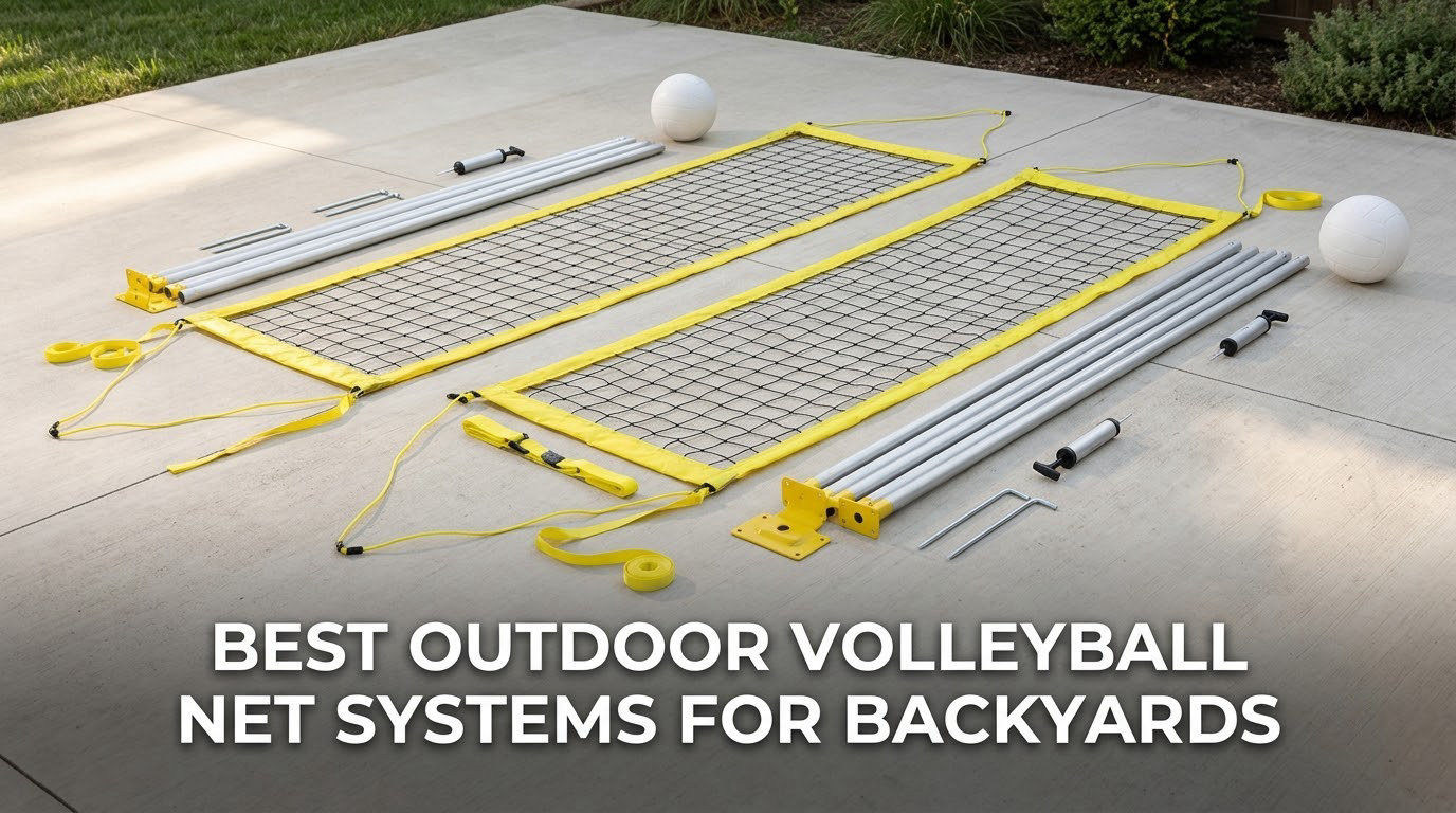 best outdoor volleyball net systems for backyards