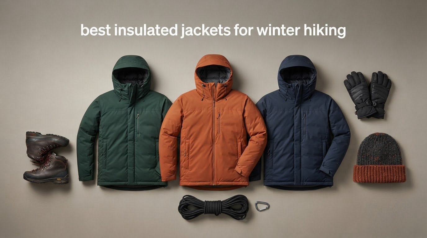 best insulated jackets for winter hiking