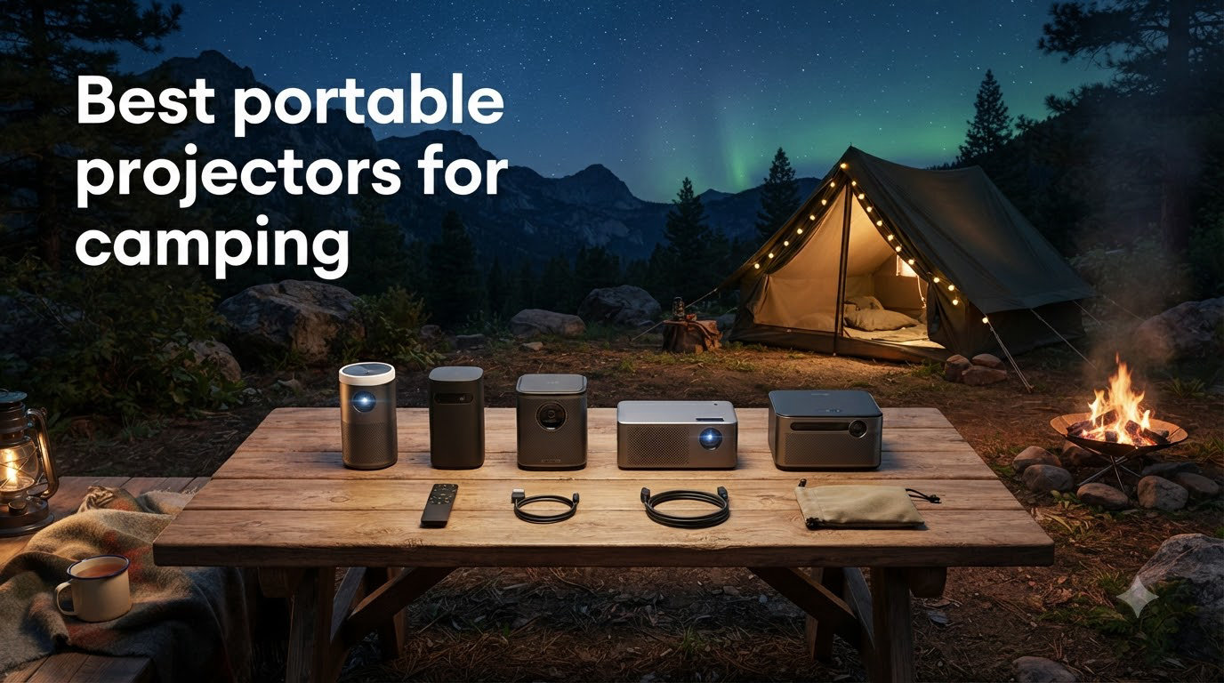 Best portable projectors for camping