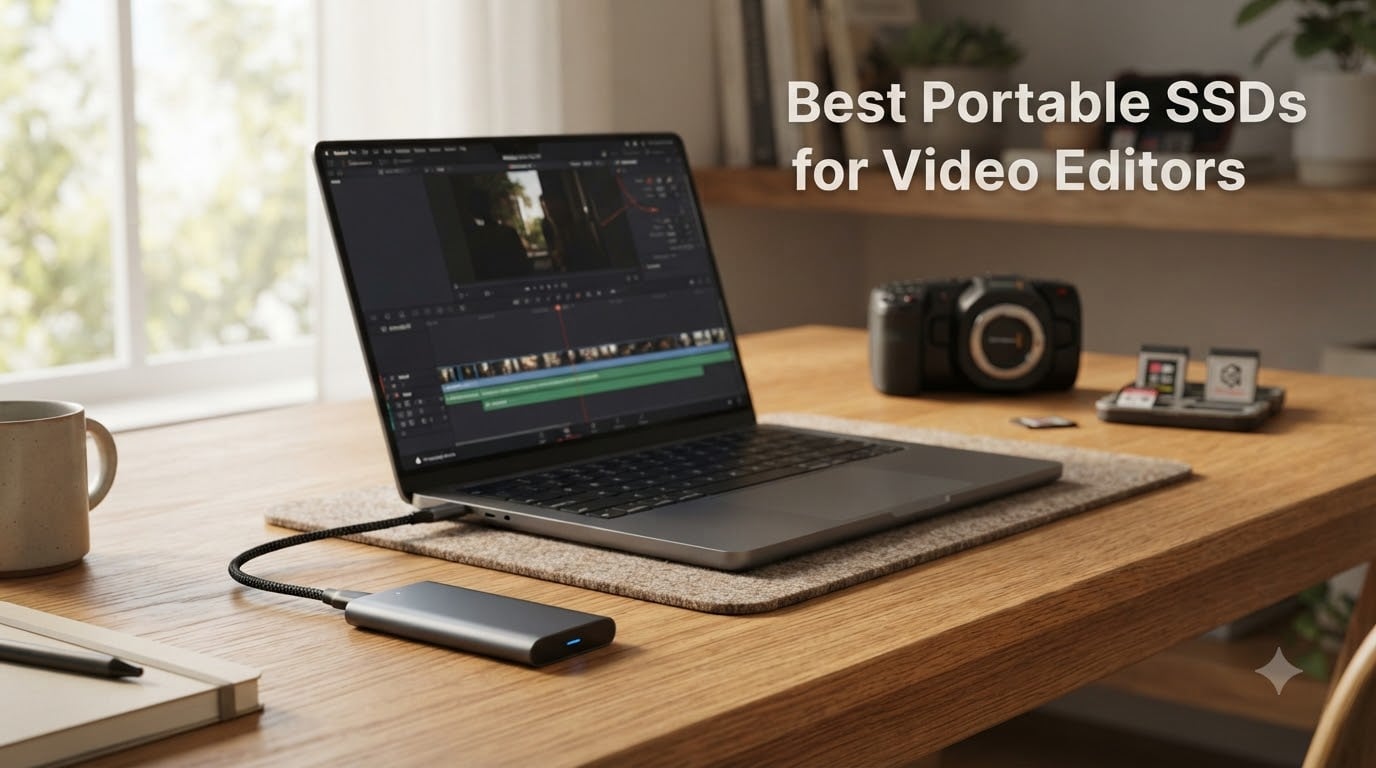 Best Portable SSDs for Video Editors