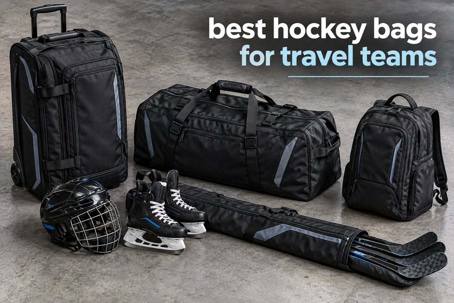 best hockey bags for travel teams