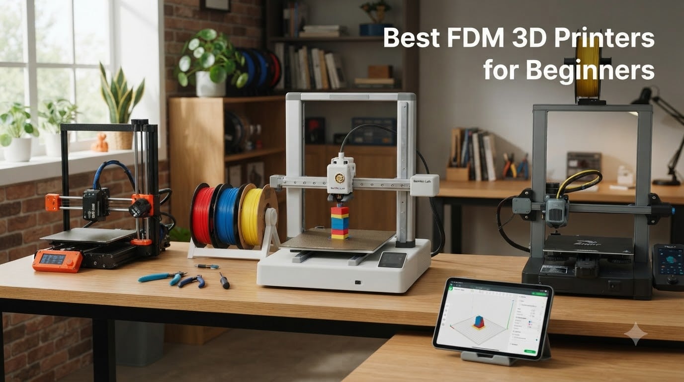 Best FDM 3D Printers for Beginners