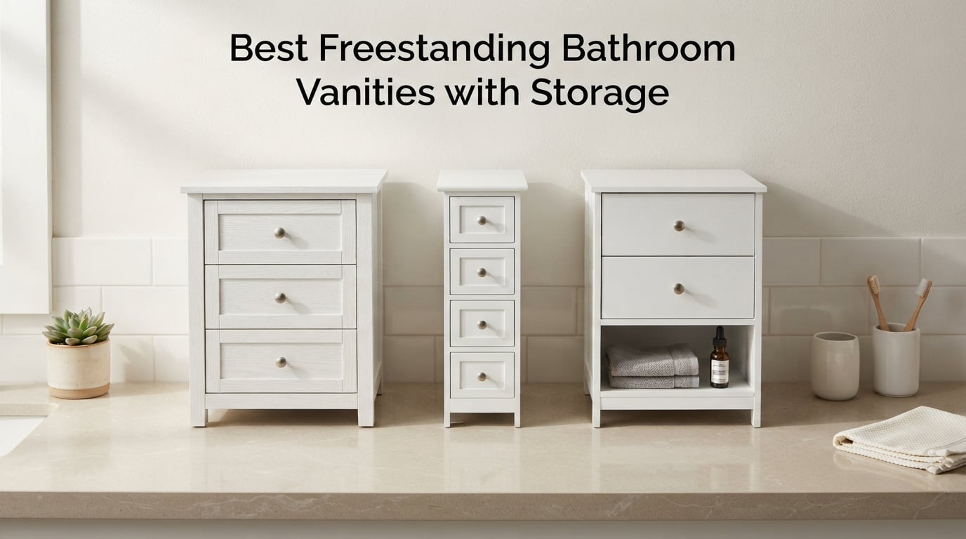 Best Freestanding Bathroom Vanities with Storage
