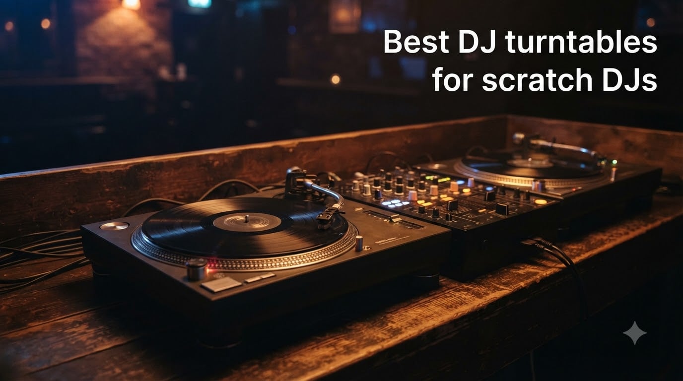Best DJ turntables for scratch DJs