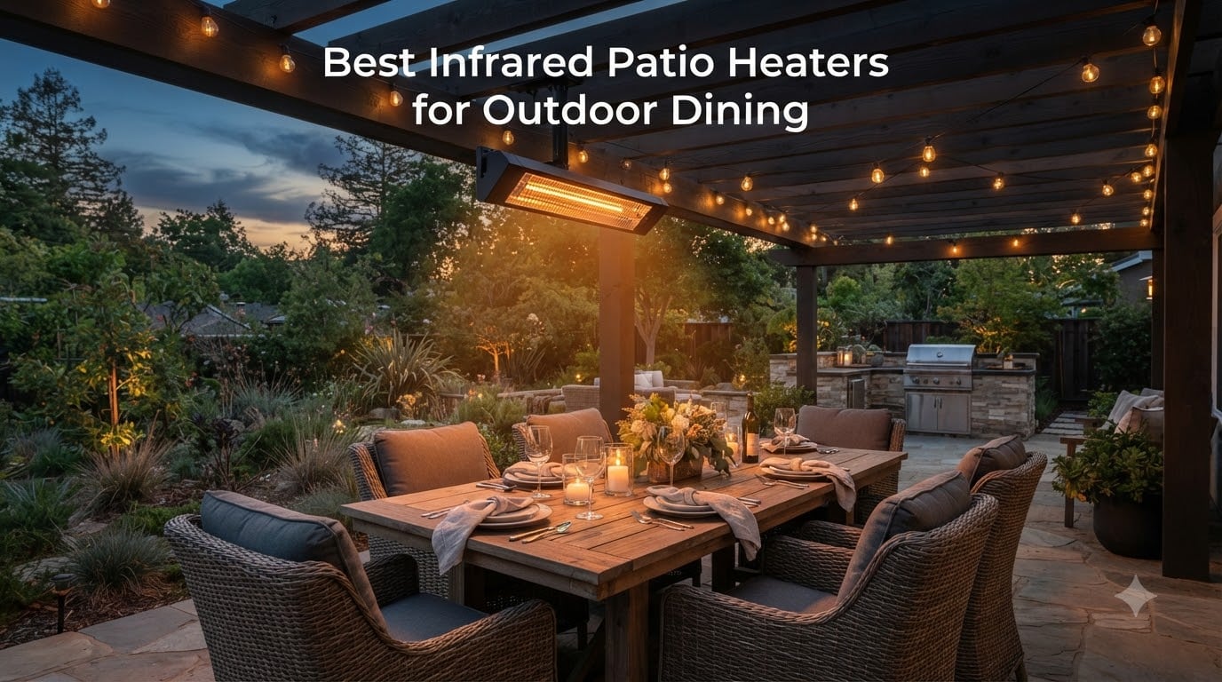 Best Infrared Patio Heaters for Outdoor Dining