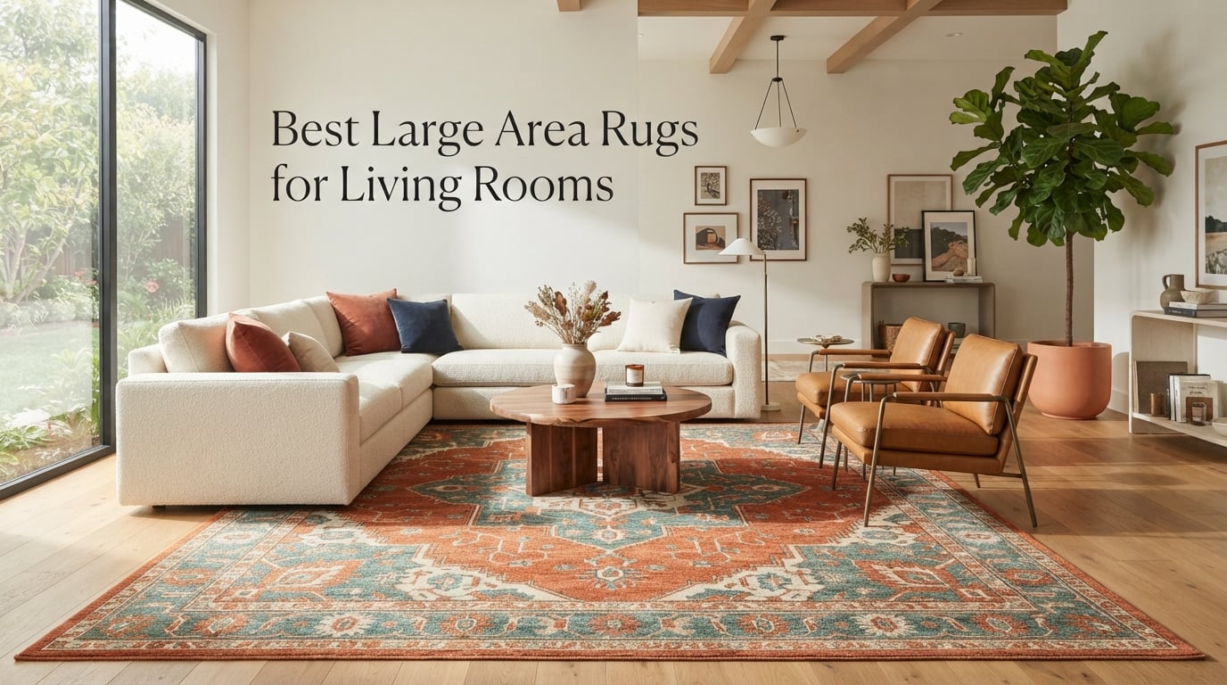 Best Large Area Rugs for Living Rooms