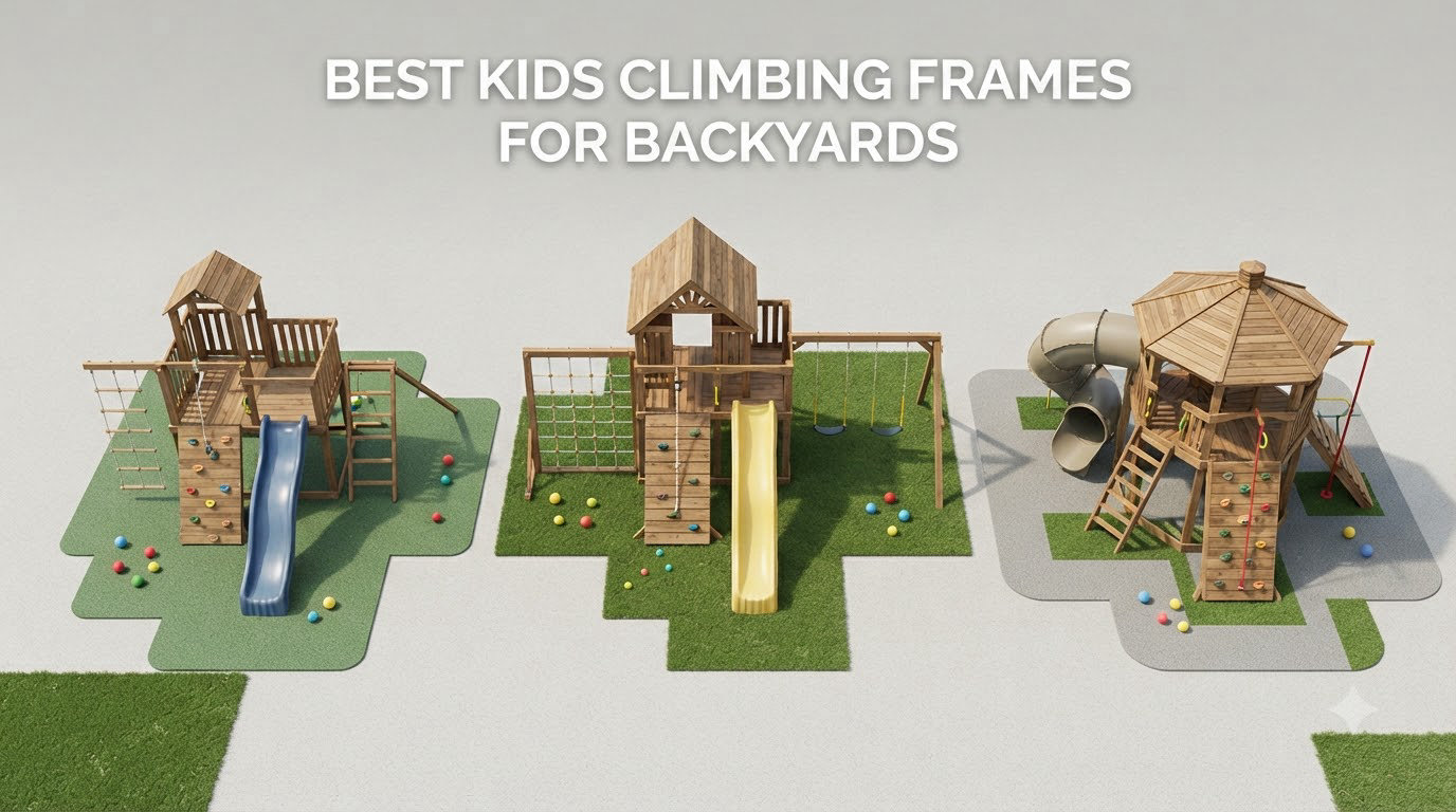 best kids climbing frames for backyards