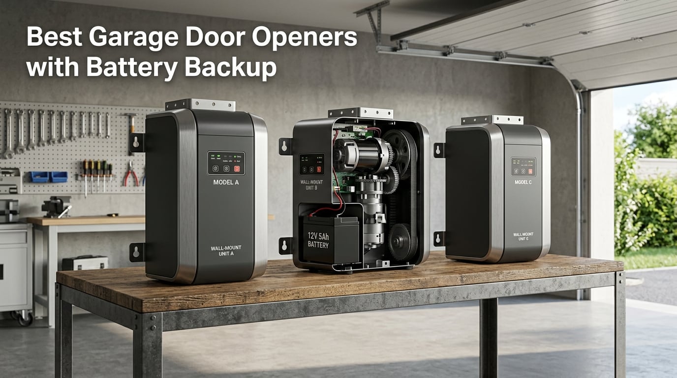 Best Garage Door Openers with Battery Backup