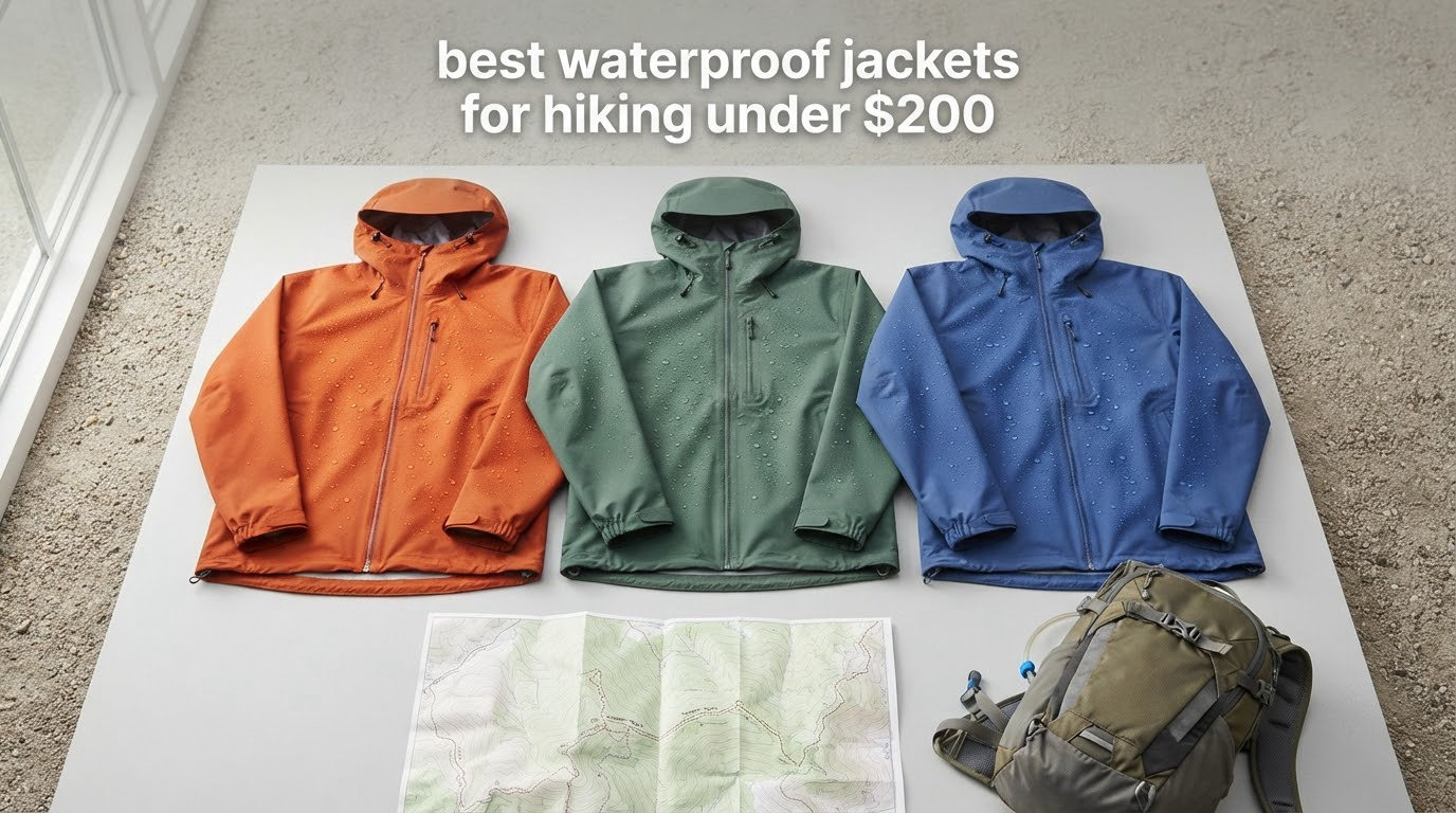 best waterproof jackets for hiking under $200