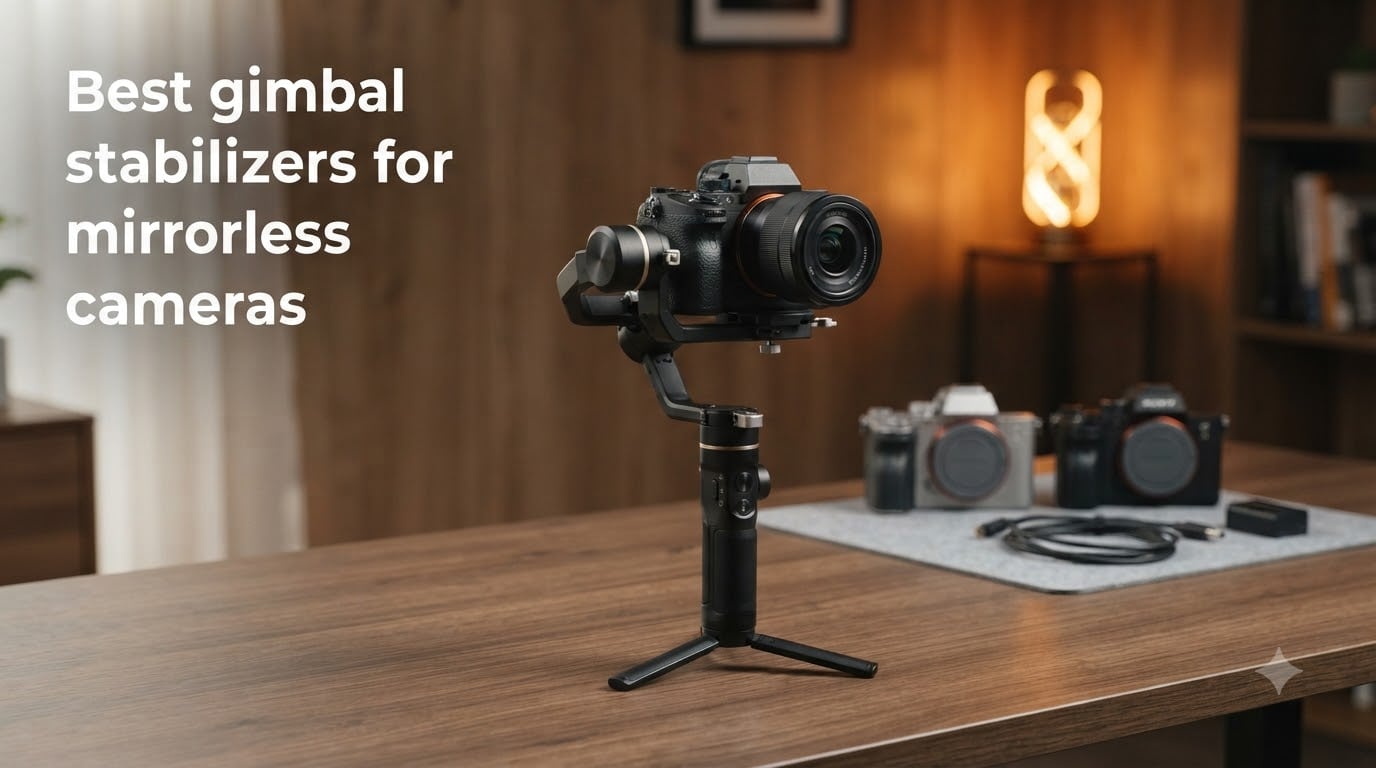 Best gimbal stabilizers for mirrorless cameras