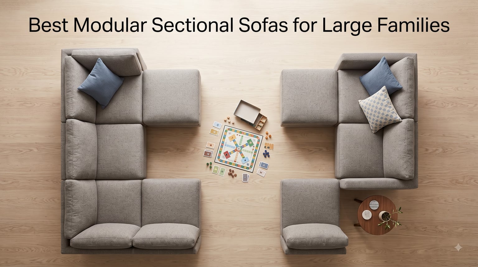 Best Modular Sectional Sofas for Large Families