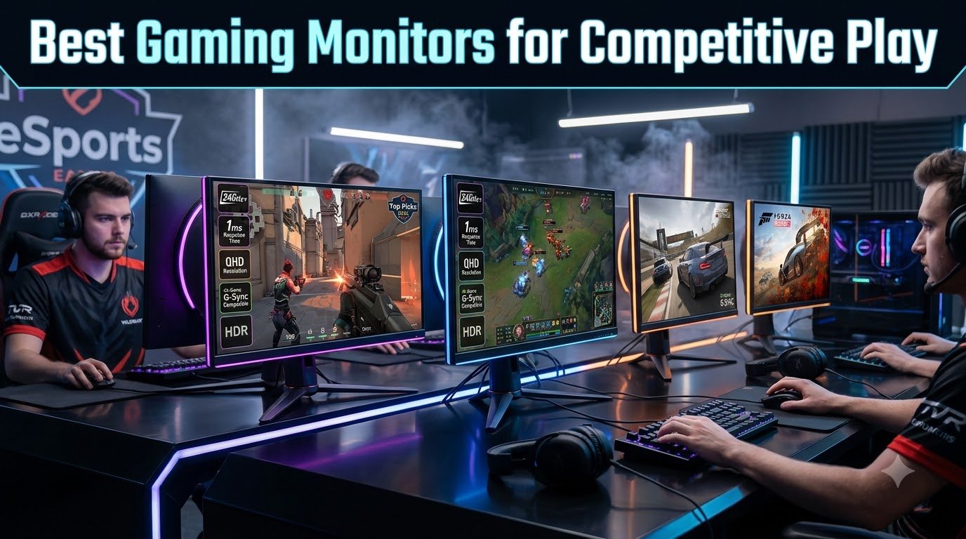 Best Gaming Monitors for Competitive Play
