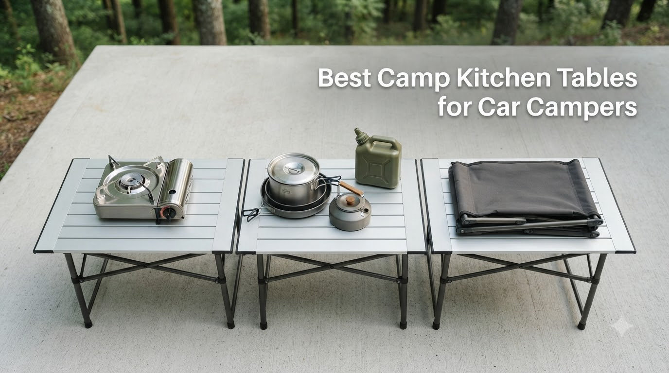 Best Camp Kitchen Tables for Car Campers