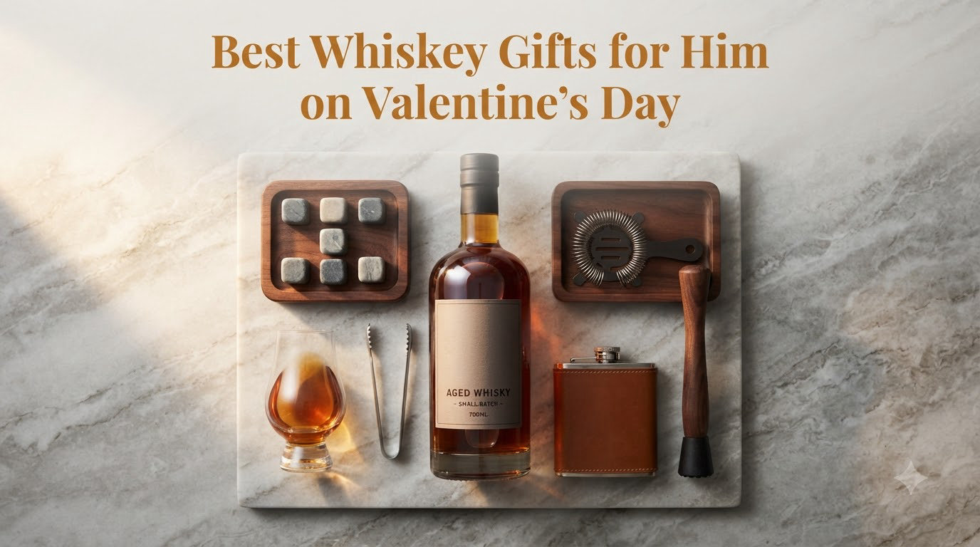 Best Whiskey Gifts for Him on Valentine's Day