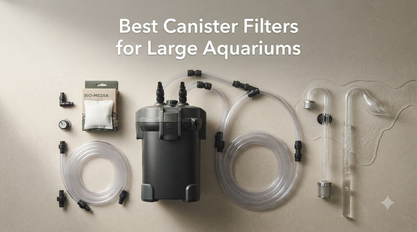 Best Canister Filters for Large Aquariums