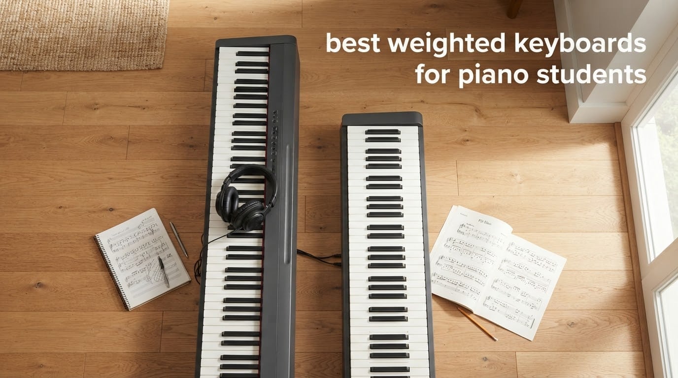 best weighted keyboards for piano students