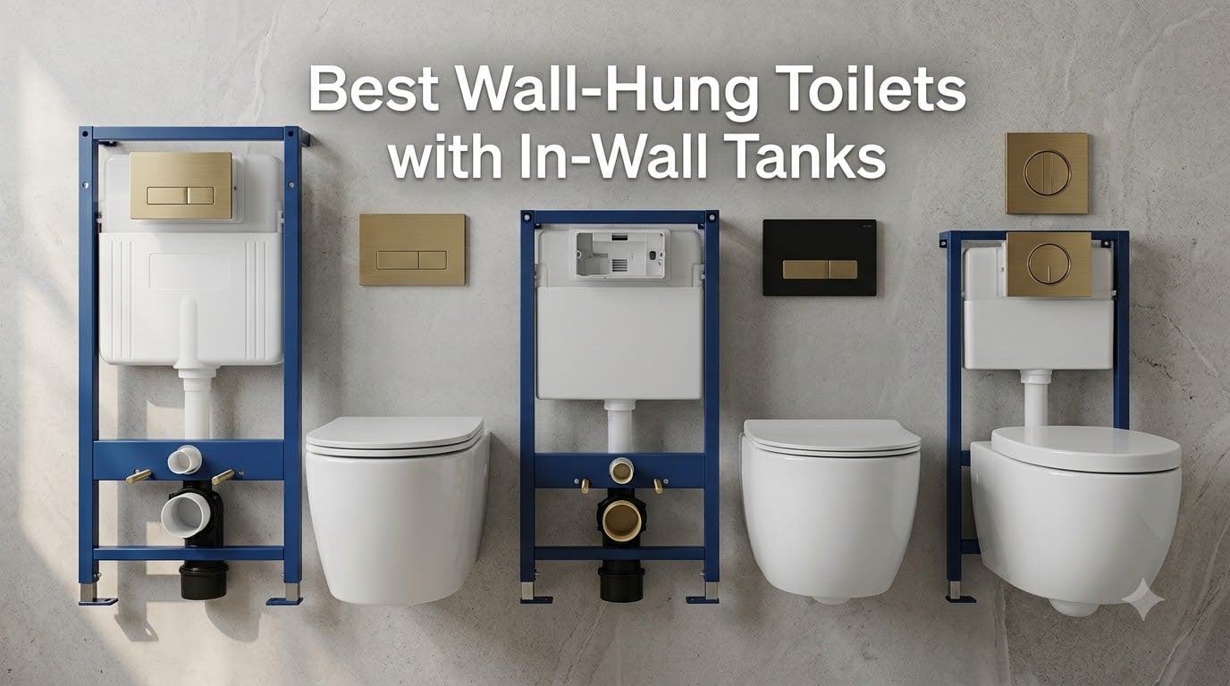 Best Wall-Hung Toilets with In-Wall Tanks