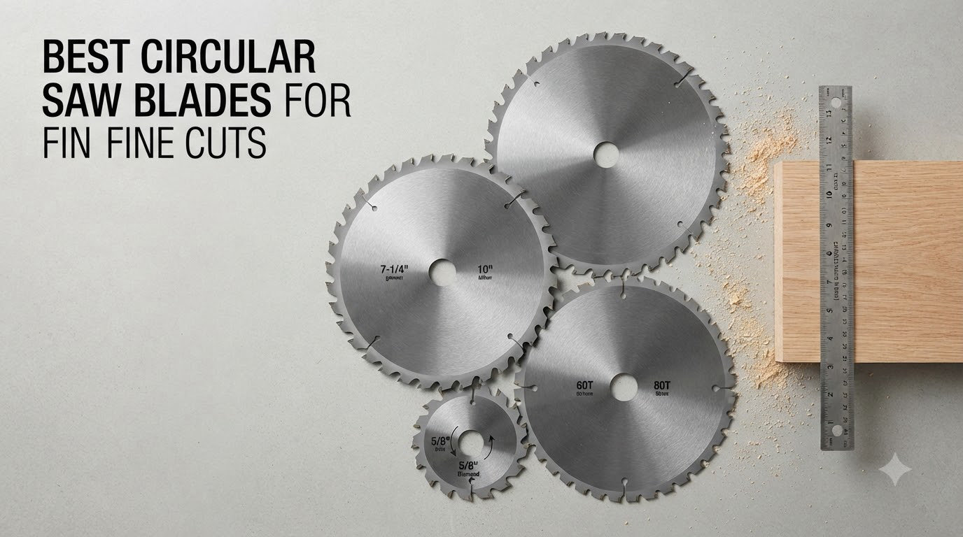 Best Circular Saw Blades for Fine Cuts