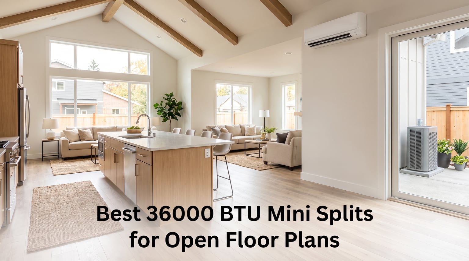 Best 36000 BTU Mini Splits for Open Floor Plans