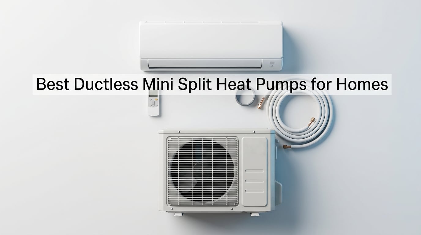 Best Ductless Mini Split Heat Pumps for Homes