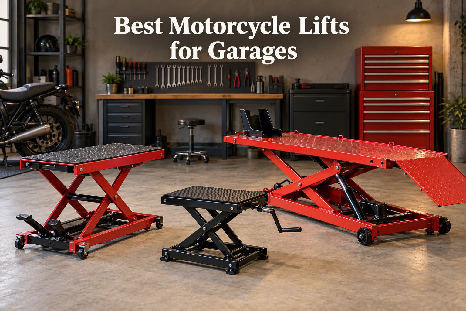 Best Motorcycle Lifts for Garages