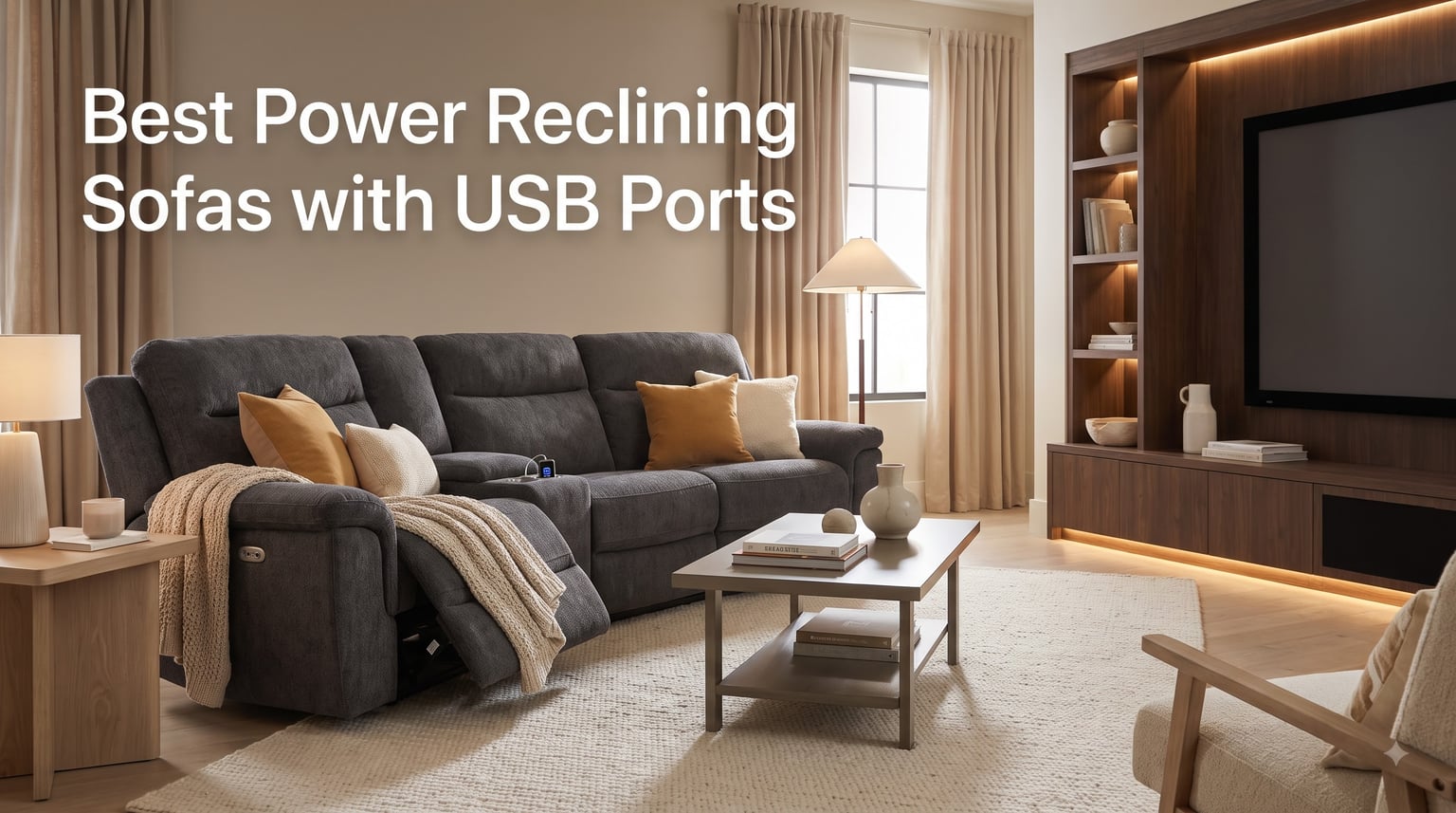 Best Power Reclining Sofas with USB Ports