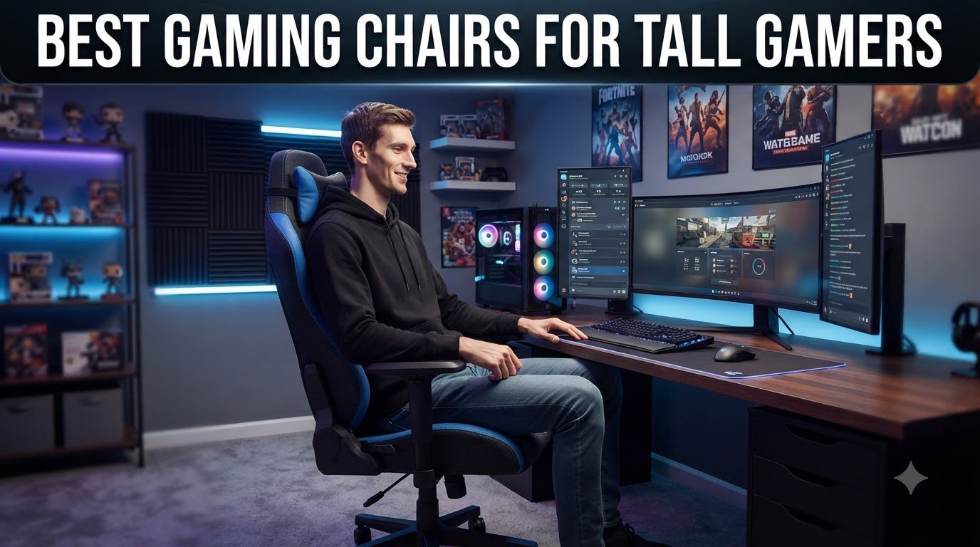 Best Gaming Chairs for Tall Gamers
